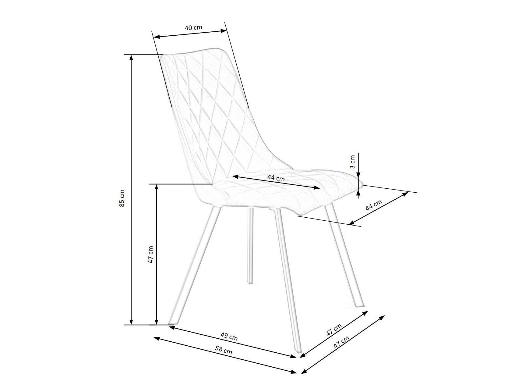 Silla Houston 1233 (Verde oscuro)