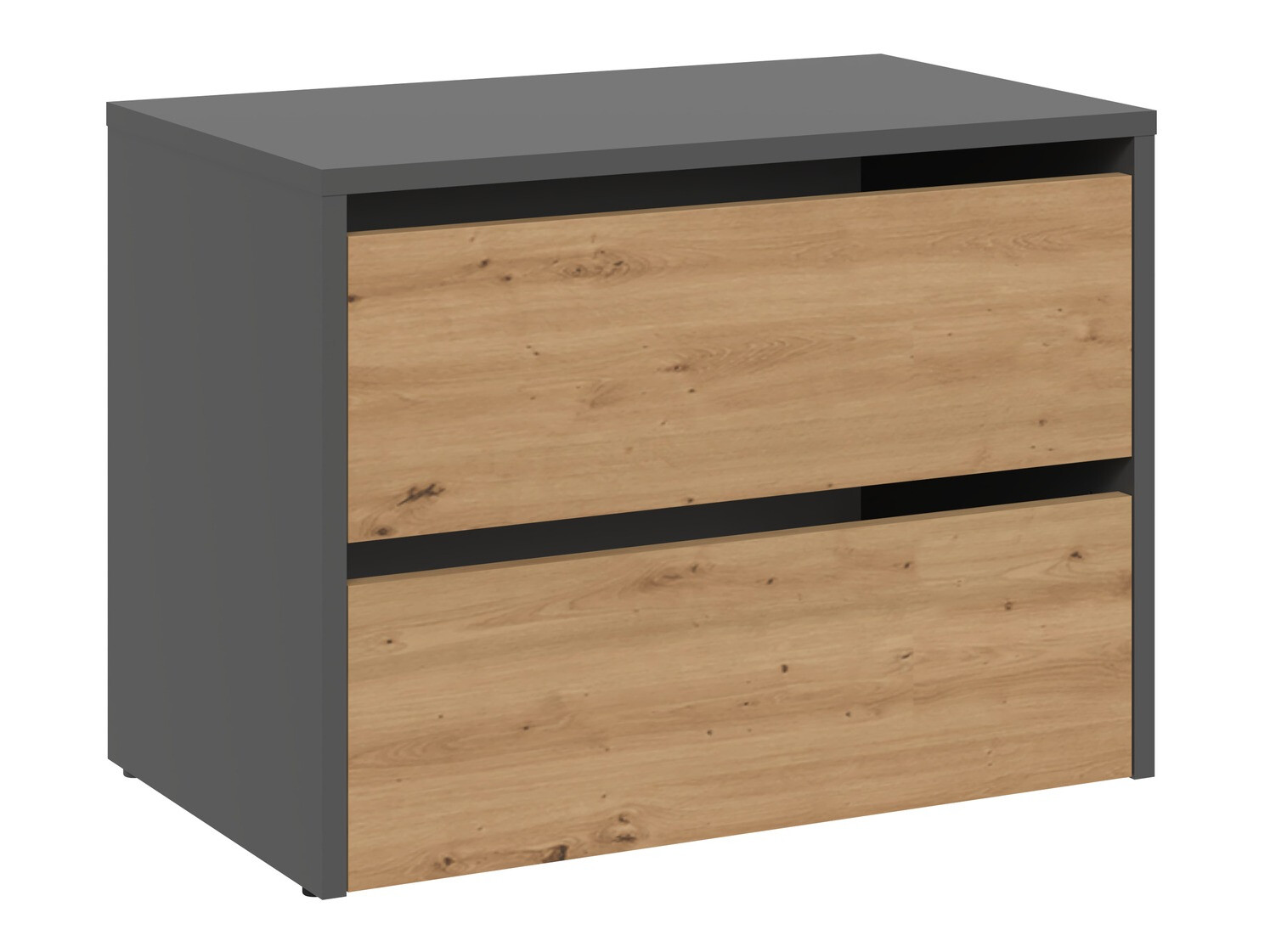 Zapatero Mandeville 222 (Antracita + Roble Artisan)