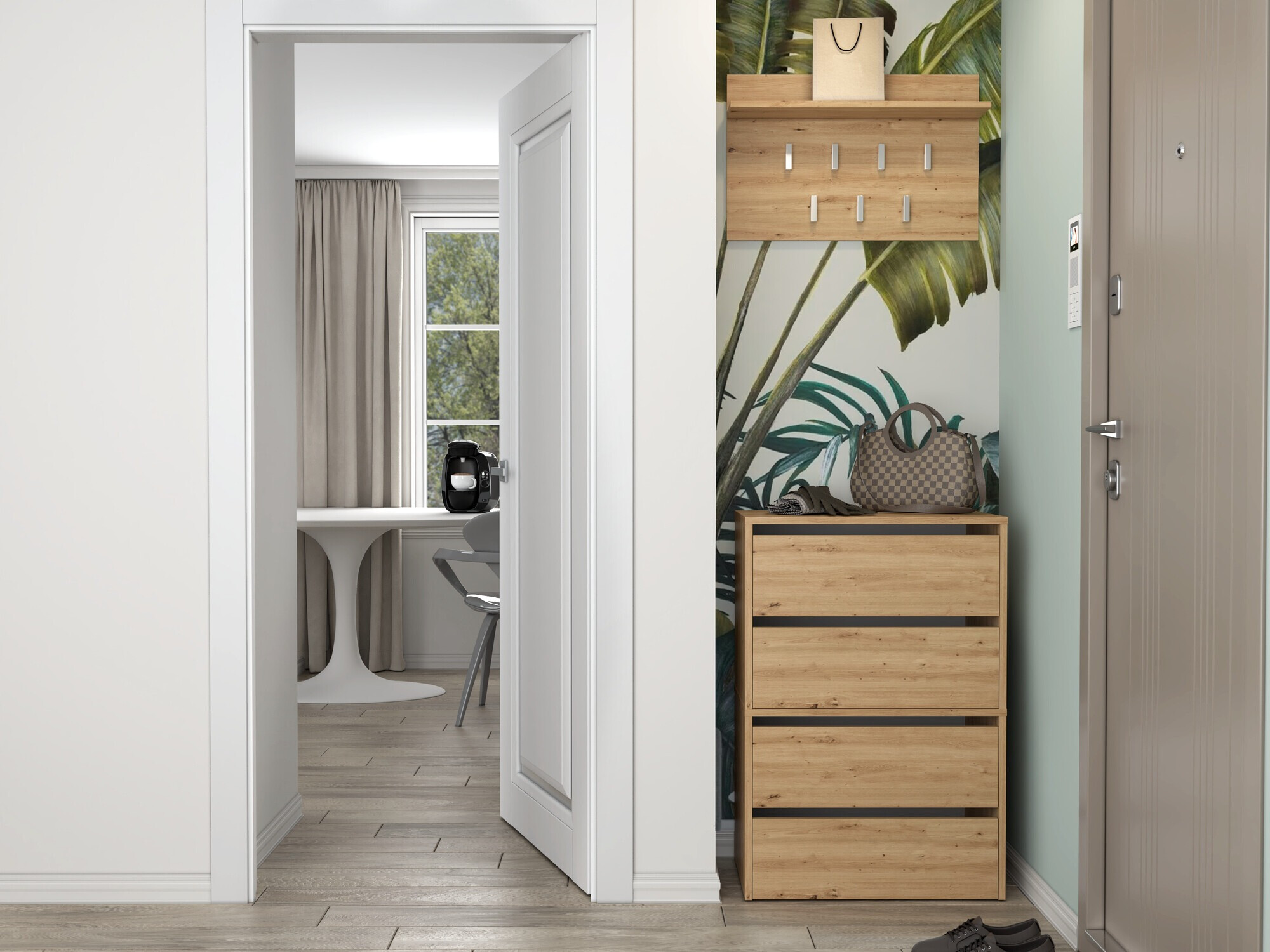 Zapatero Mandeville 223 (Roble Artisan)