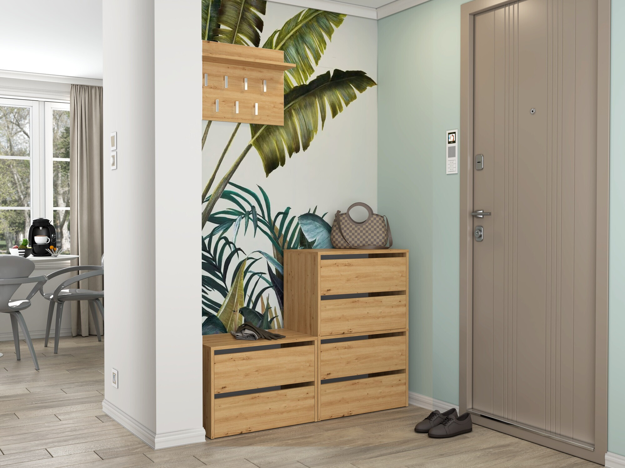 Zapatero Mandeville 223 (Roble Artisan)