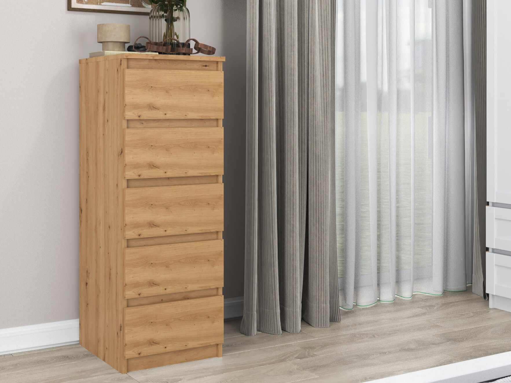 Cómoda Elbvelu 121 (Roble Artisan)