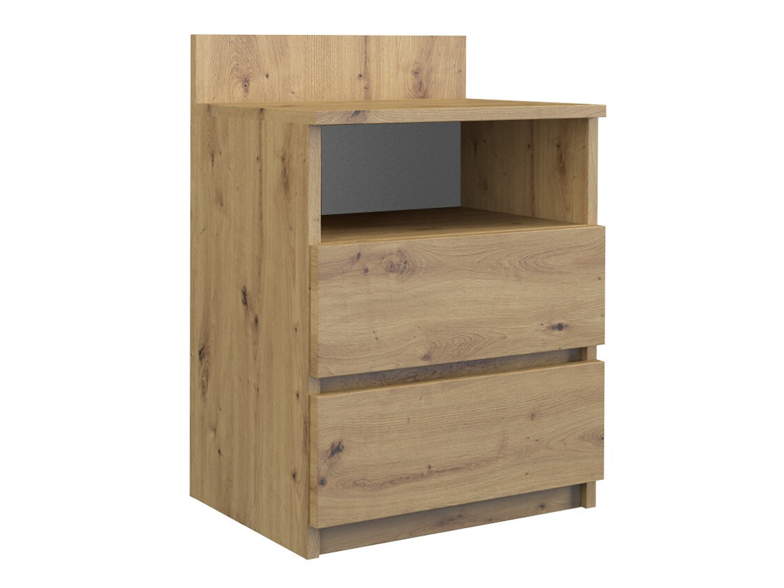 Mesilla de noche Elbvelu 119 (Roble Artisan)