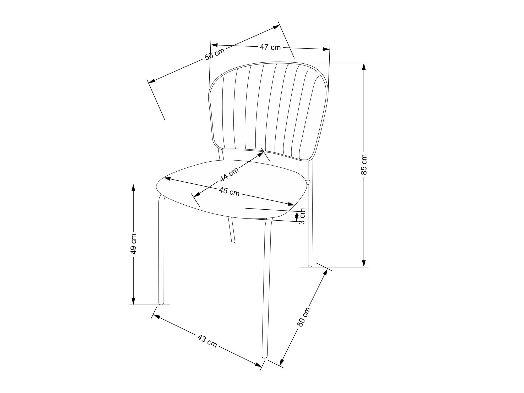 Silla Houston 1640 (Beige)