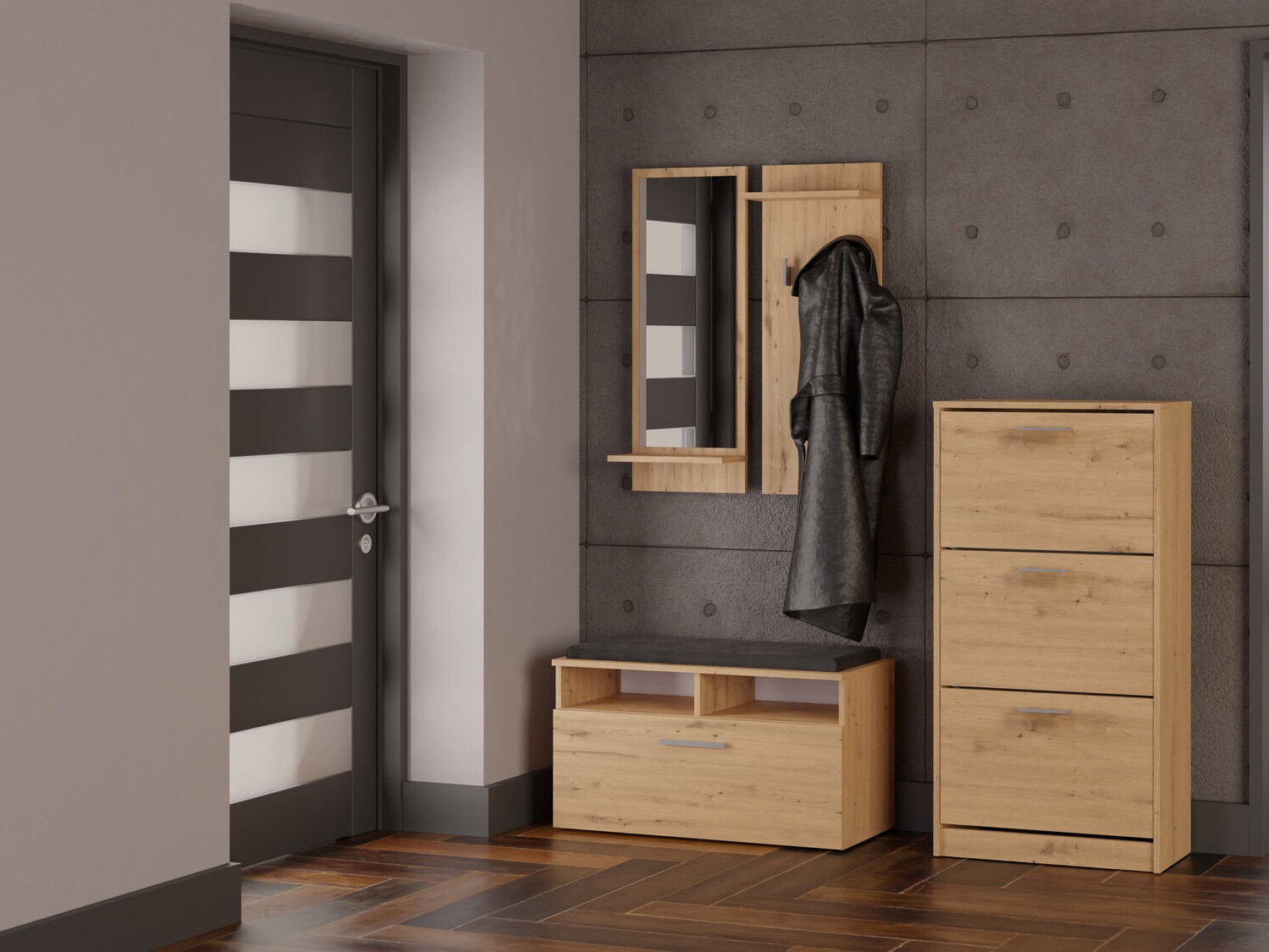 Zapatero Mandeville 224 (Roble Artisan)