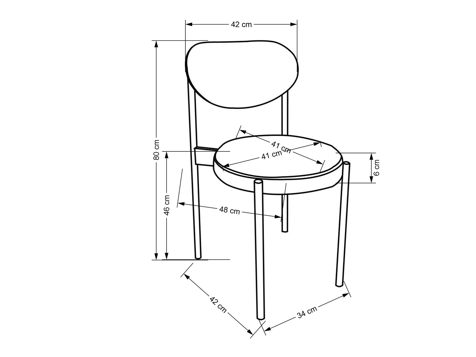 Silla Houston 1647 (Verde)