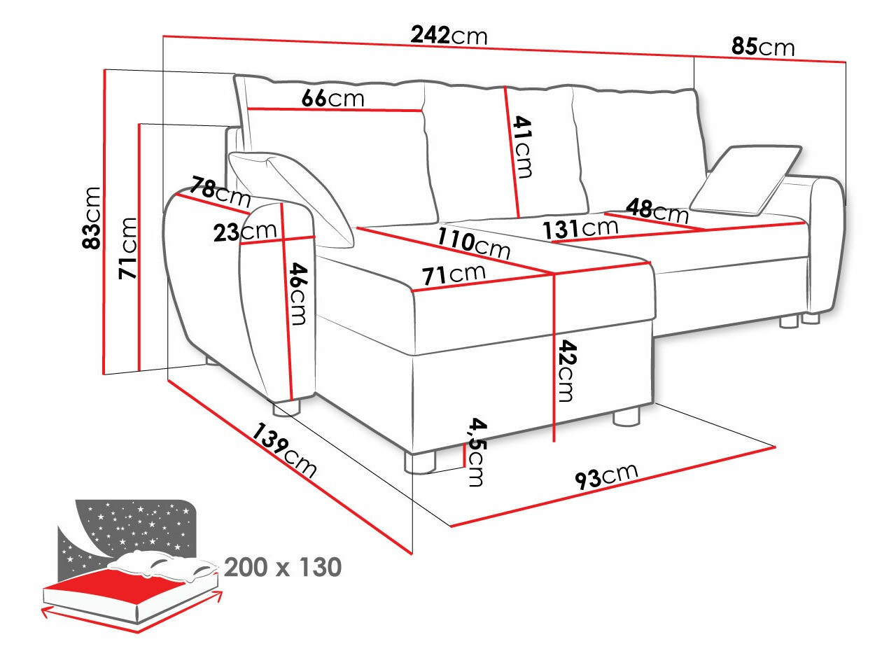 Sofá rinconero Memphis 123 (Poso 01)