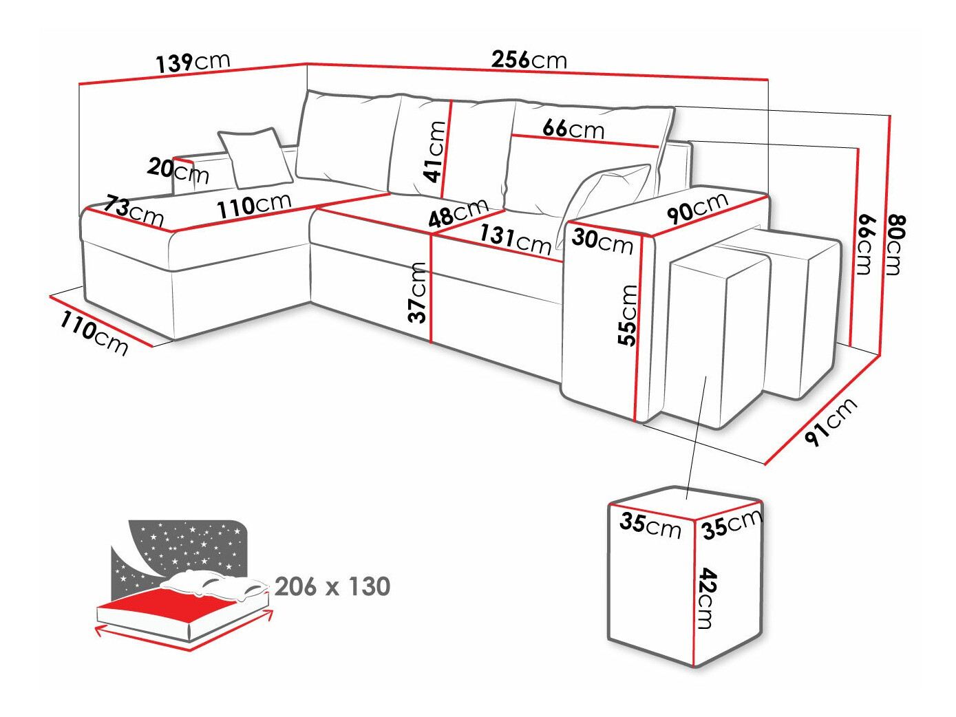 Sofá rinconero Memphis 124 (Mikrofaza 14 + Mikrofaza 15)