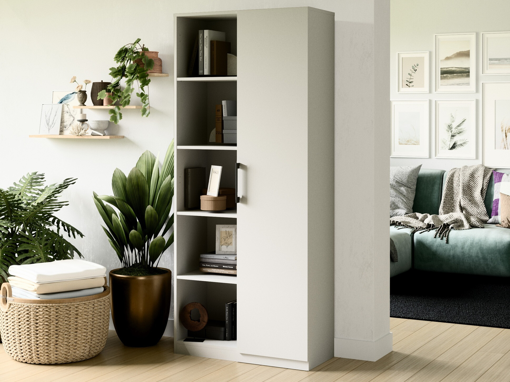 Estantería Elbvelu 122 (Blanco)