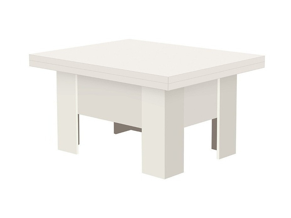 Mesa de centro convertible Stanton 102 (Blanco)