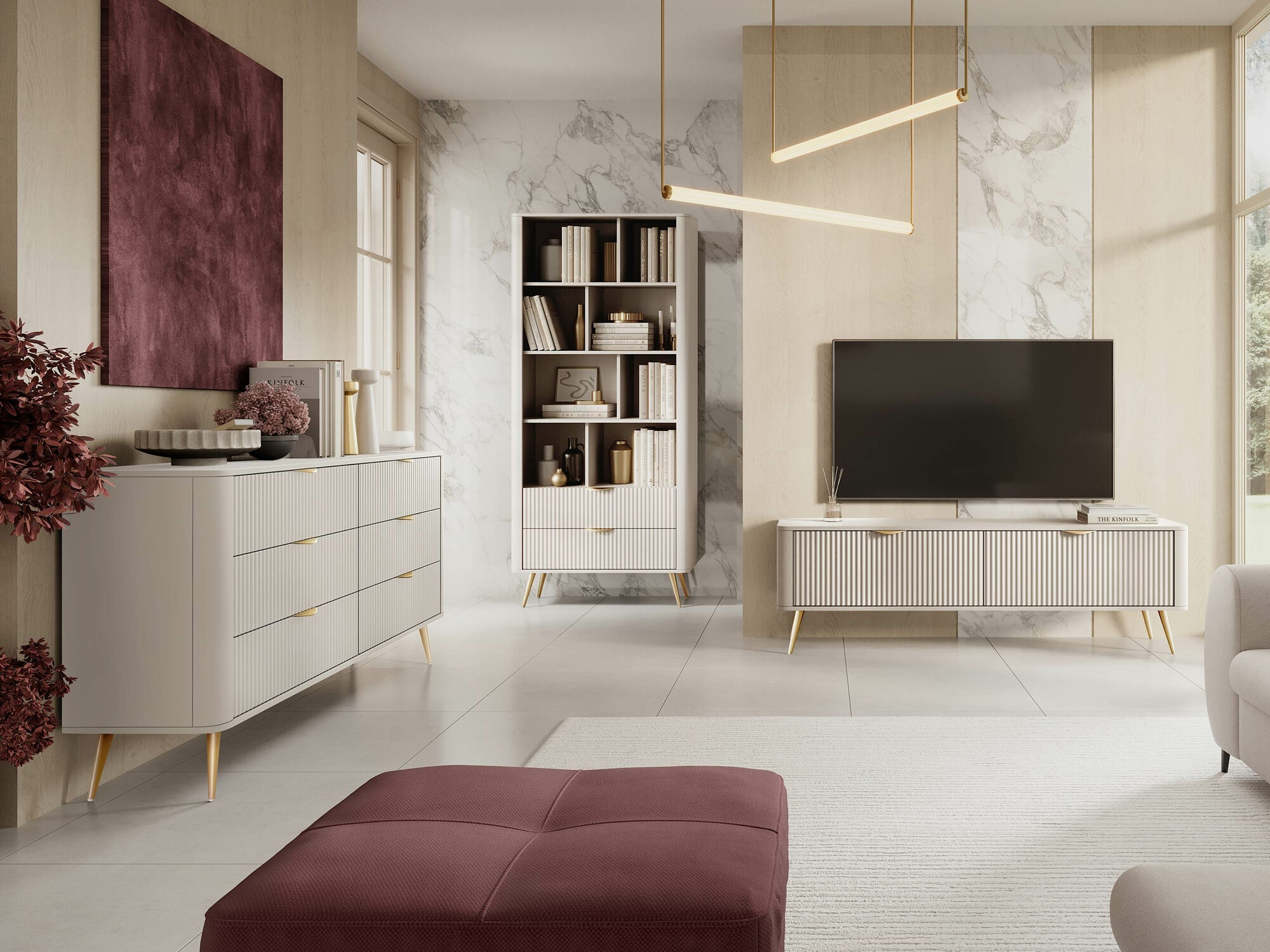 Cómoda Lectum II (Beige)