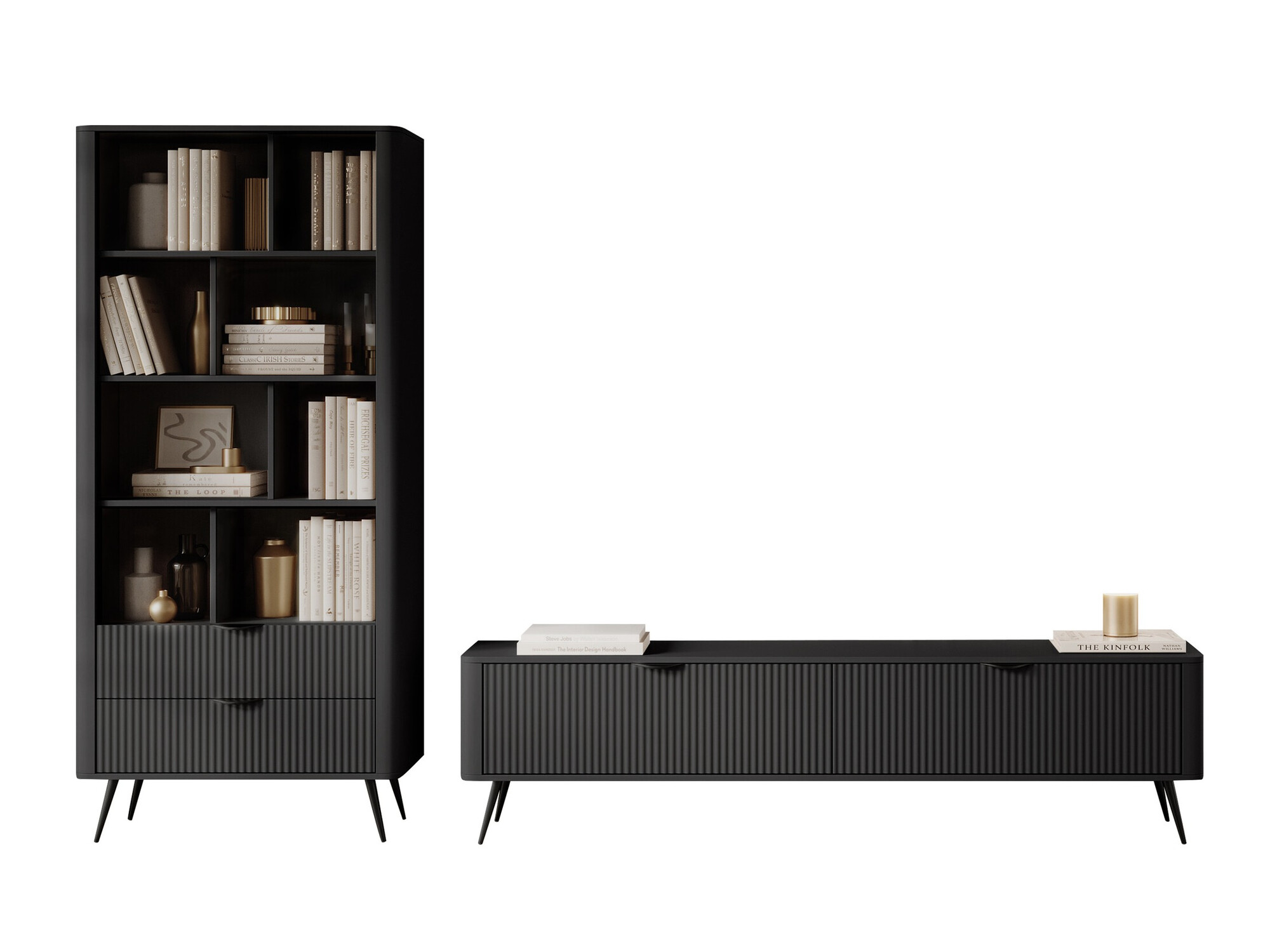 Conjunto de salón Versoe 107 (Grafito)