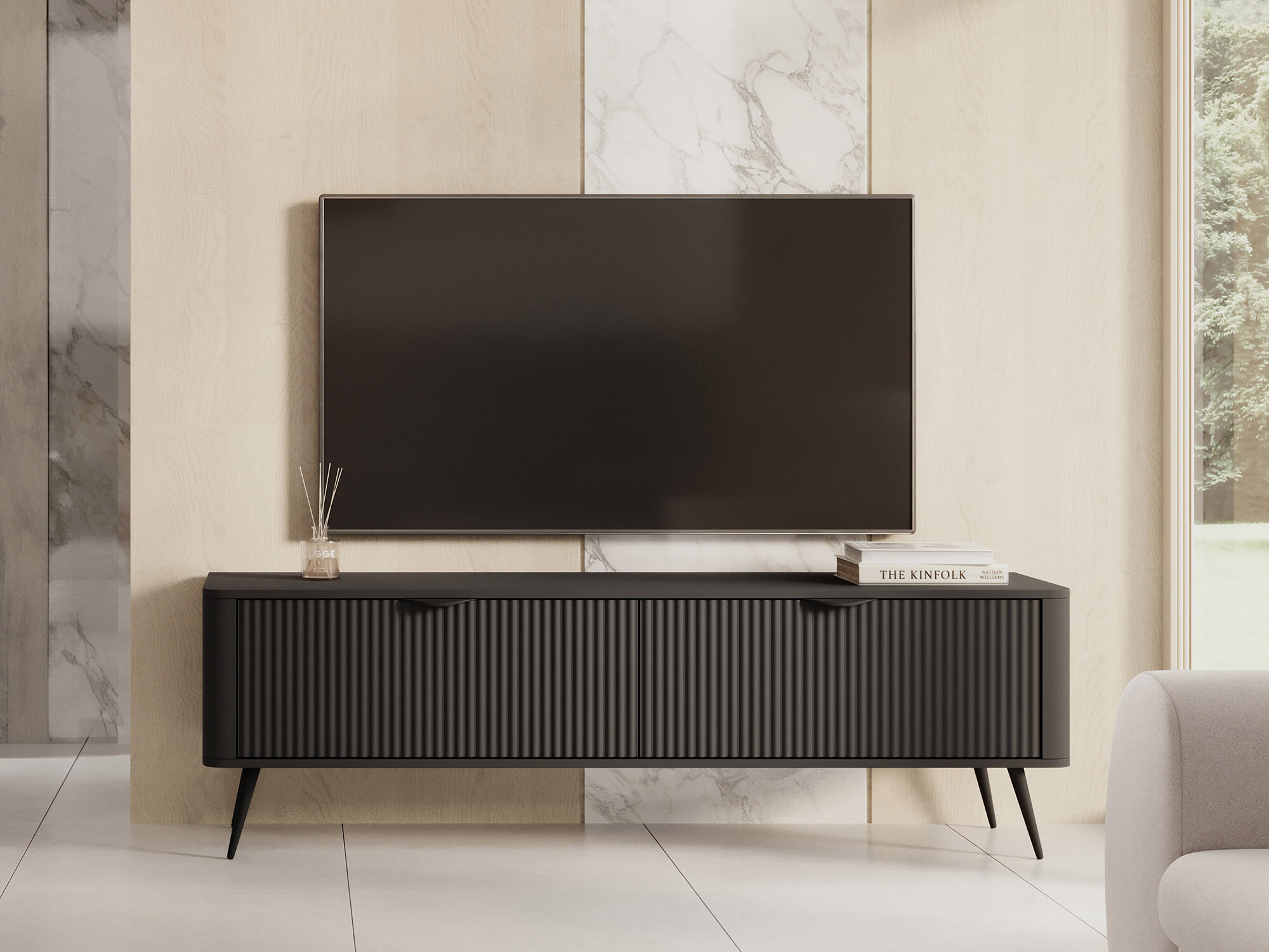 Mueble TV Versoe 104 (Grafito)