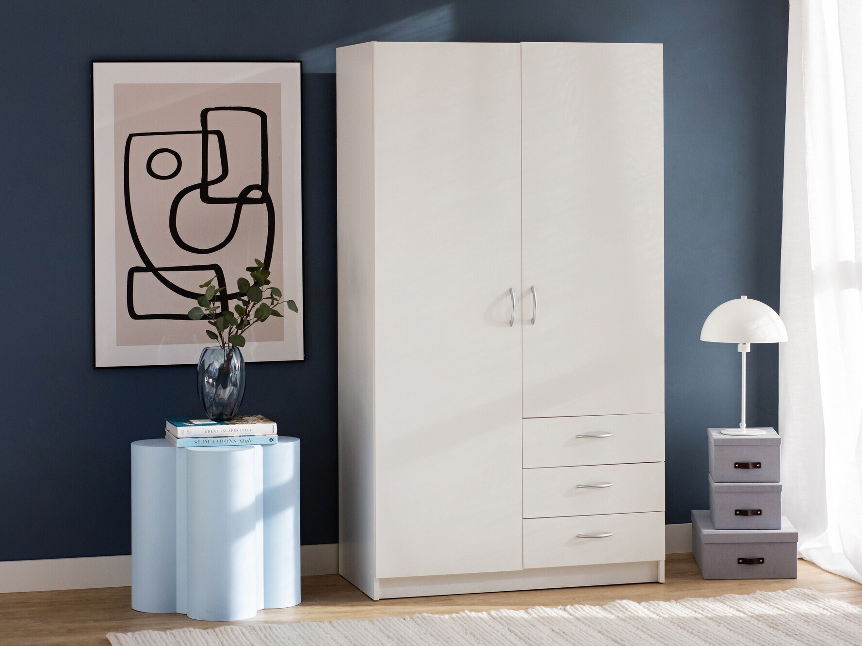 Armario Bristol 198 (Blanco)