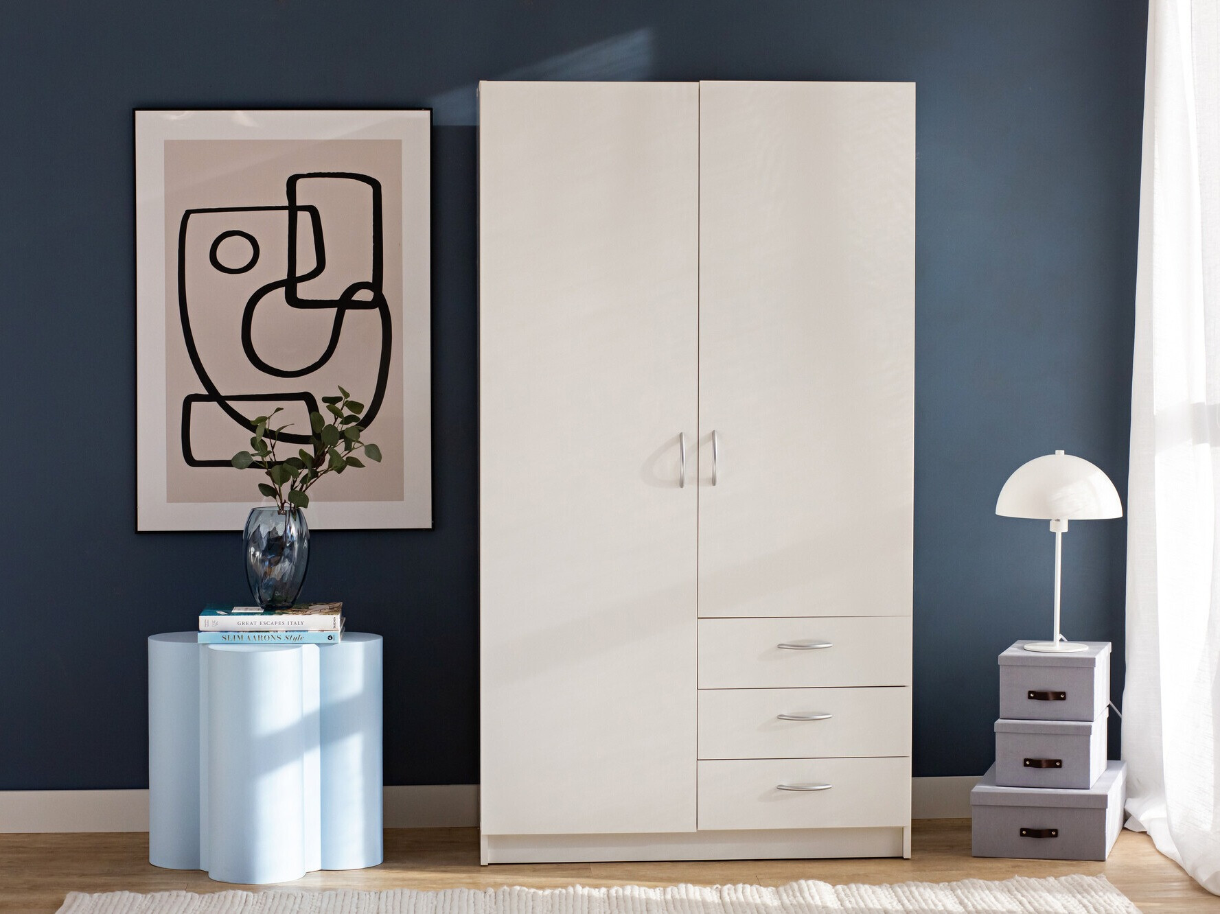 Armario Bristol 198 (Blanco)