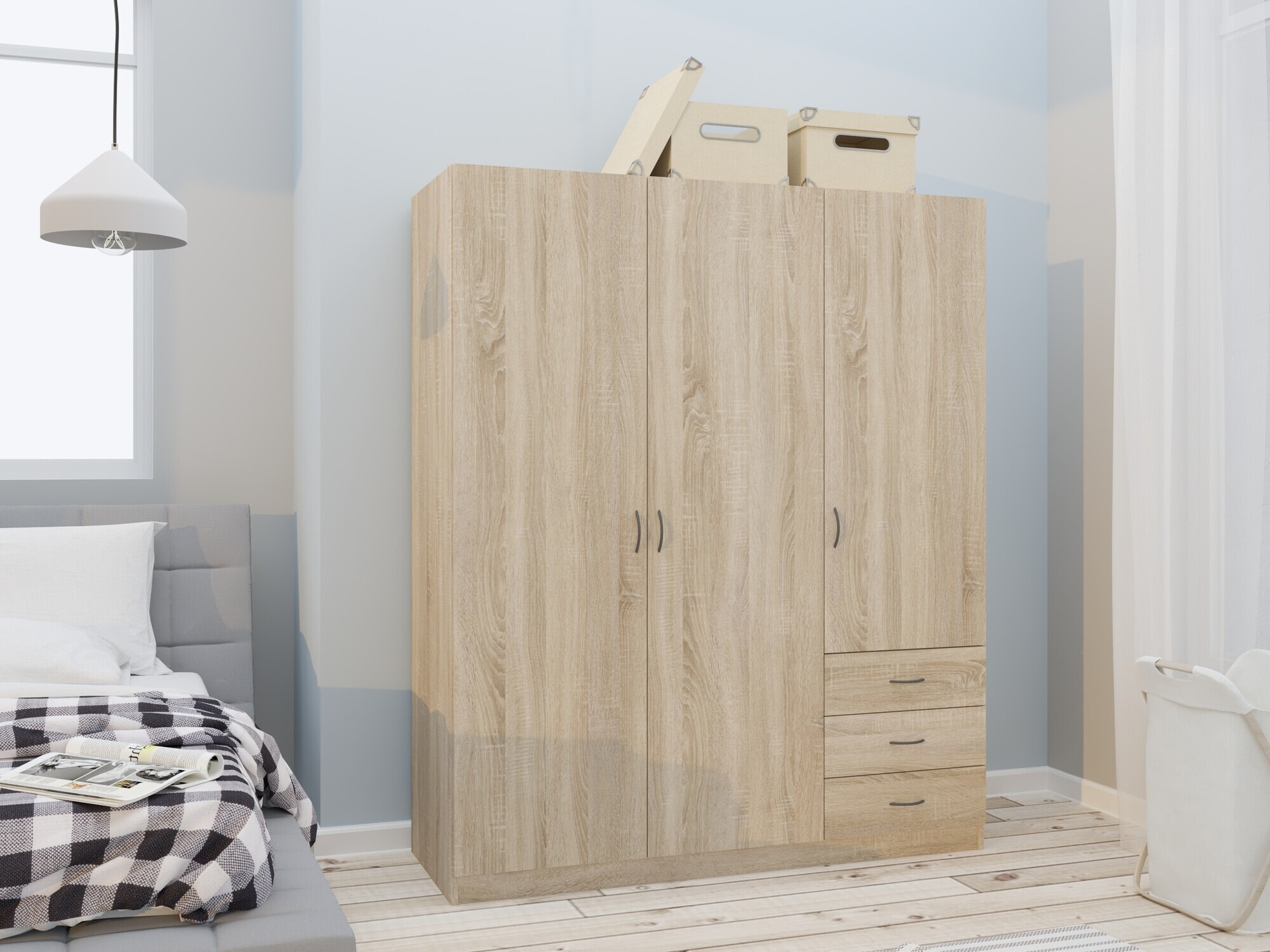 Armario Bristol 199 (Roble Sonoma)