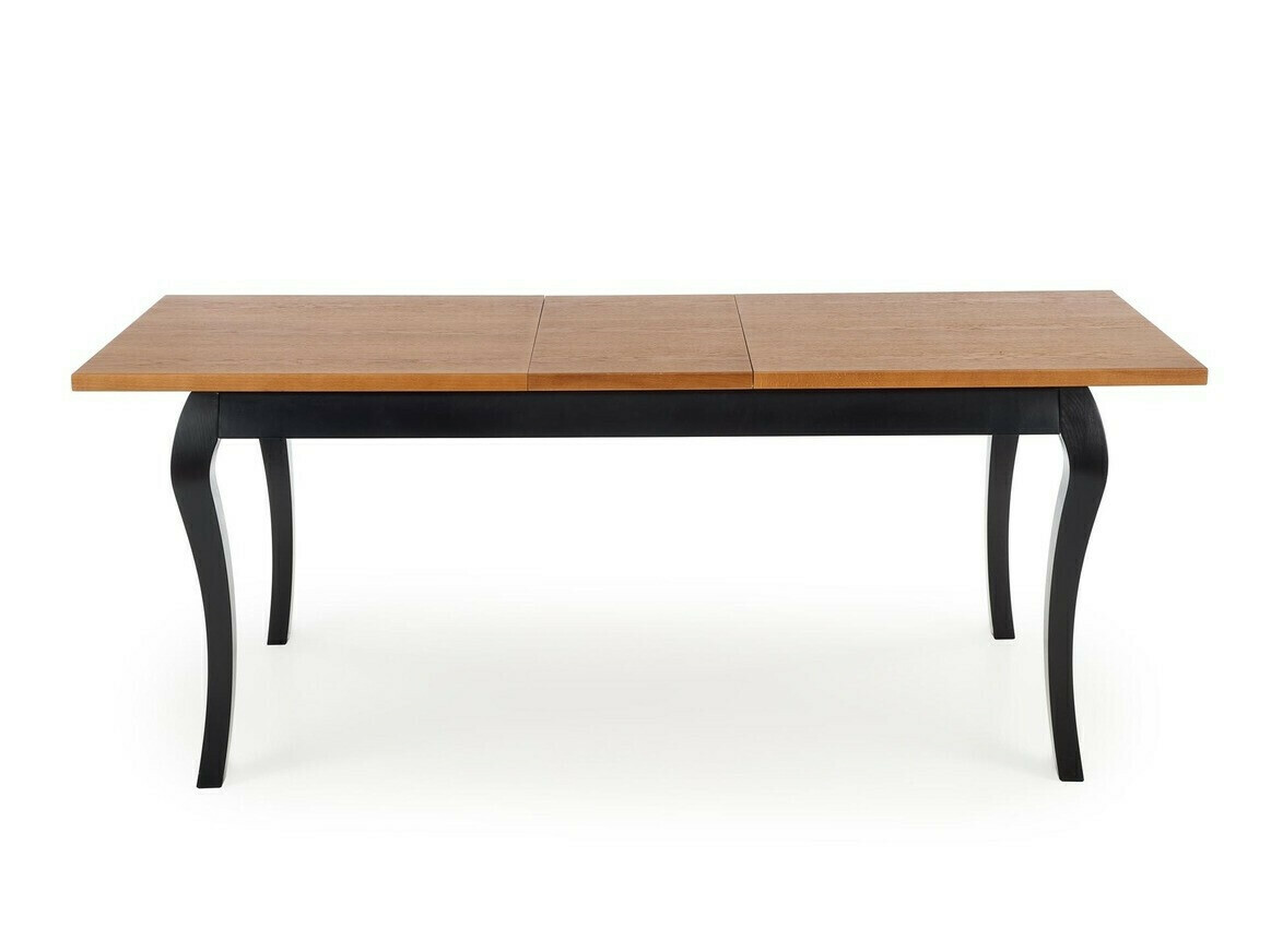 Mesa Houston 1202 (Roble oscuro + Negro)