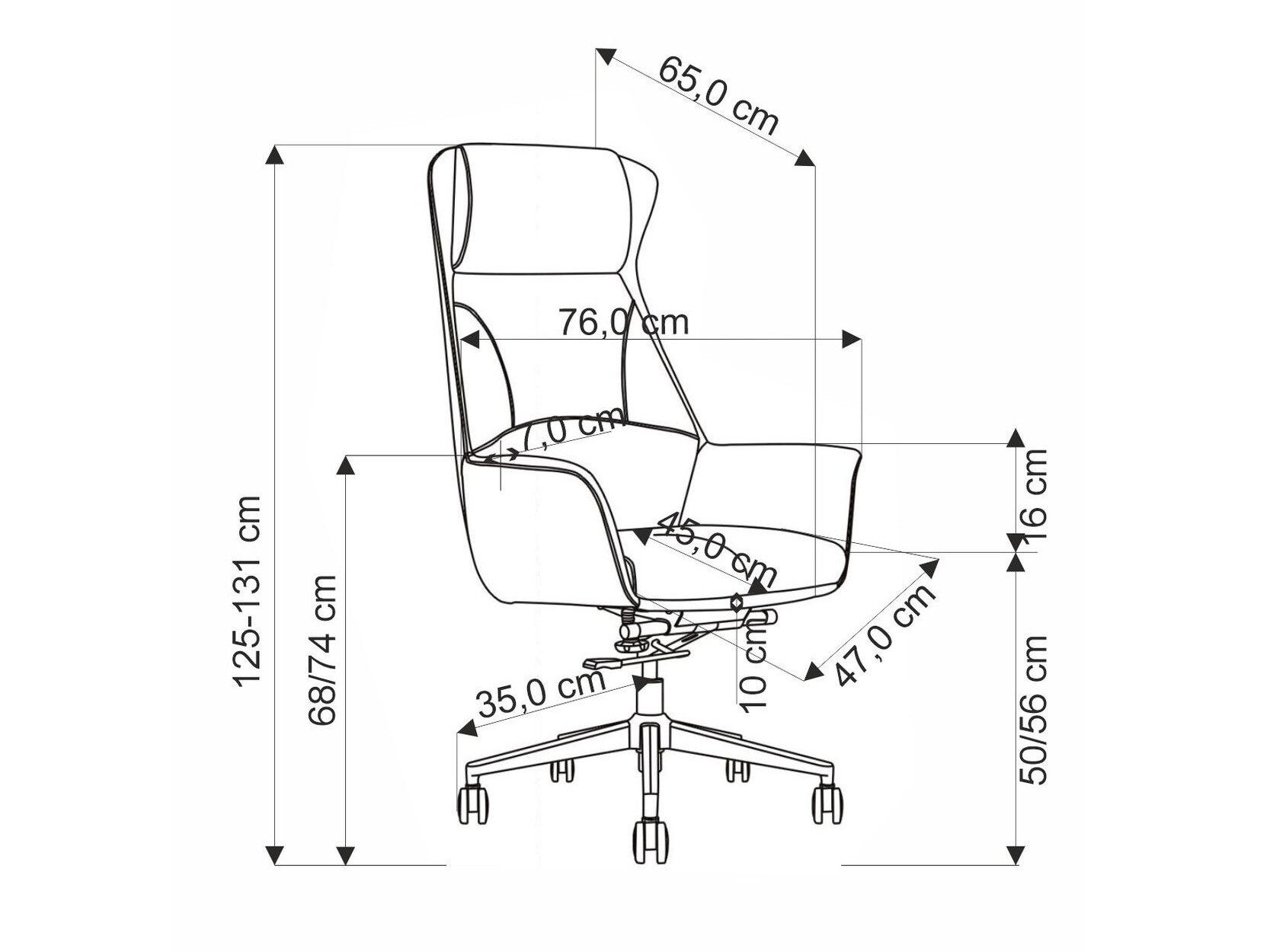 Silla de oficina Houston 1655