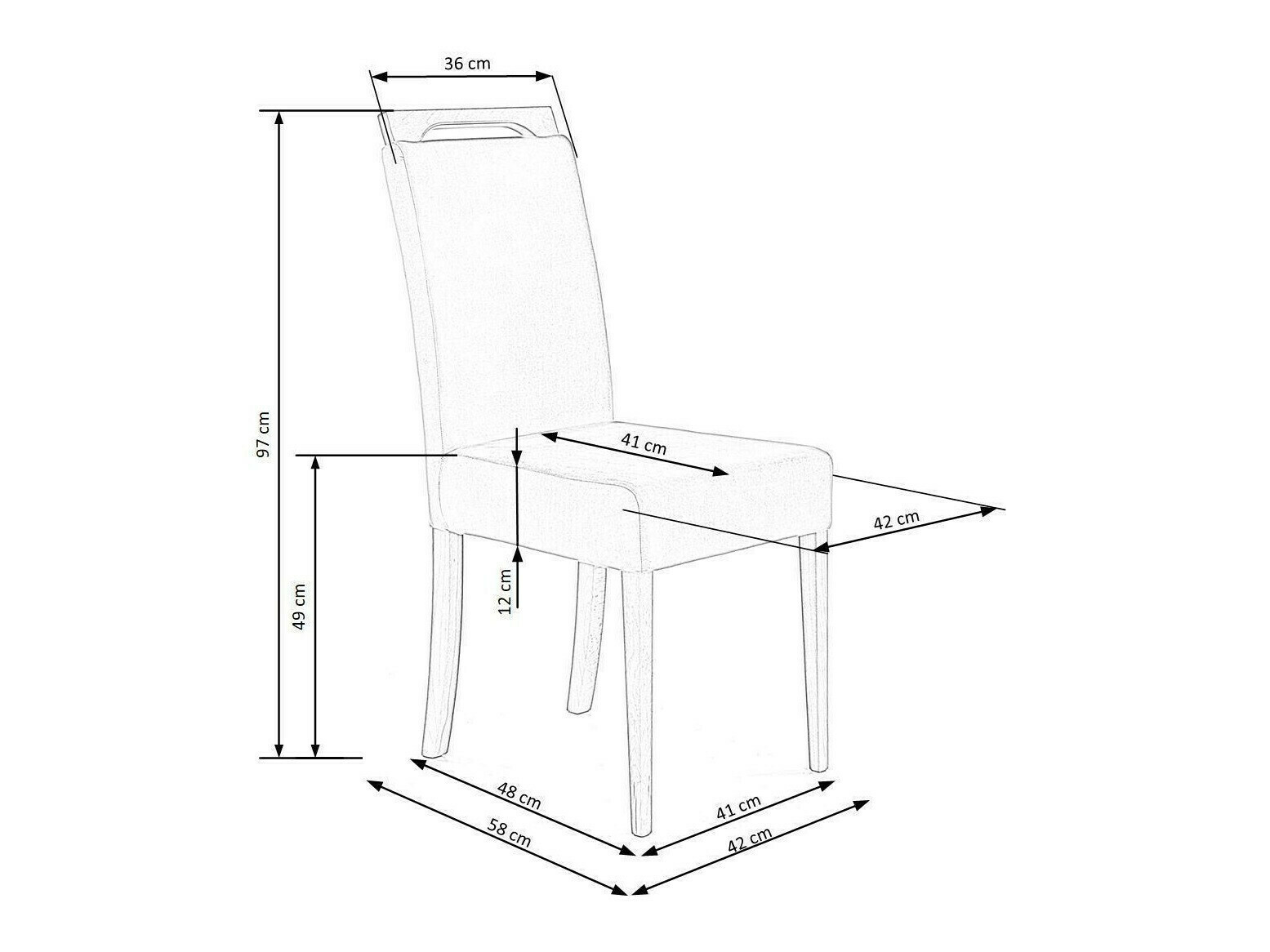 Silla Houston 1055 (Azul oscuro + Negro)