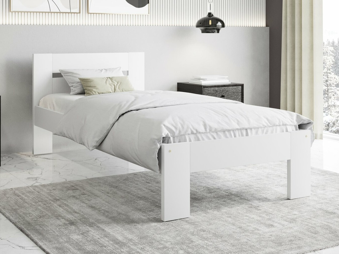 Cama Houston 1686 (Blanco)