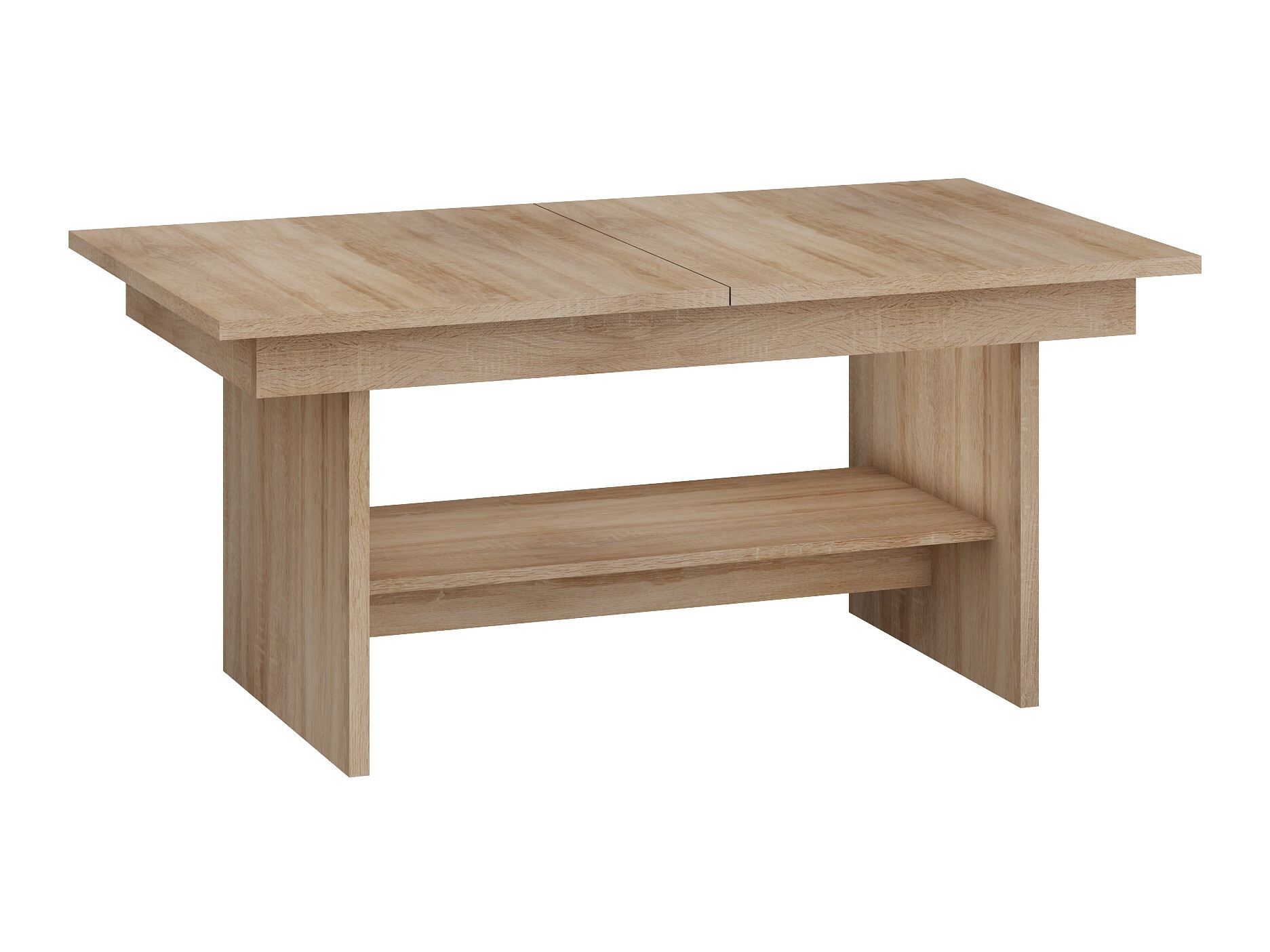Mesa de centro convertible Gilroy 120 (Roble Sonoma)
