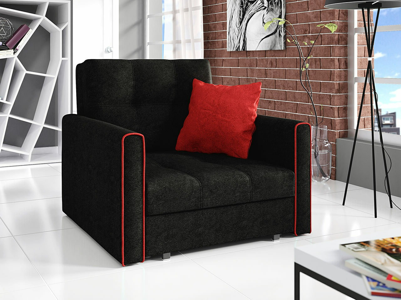 Sillón Nuvora I (Alova 04 + Alova 46)