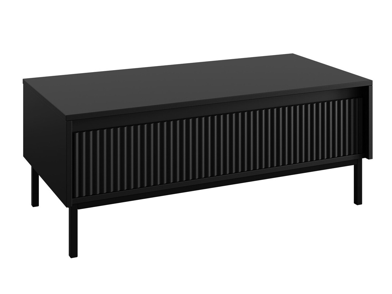 Mesa de centro Comfivo Delruva (Negro)
