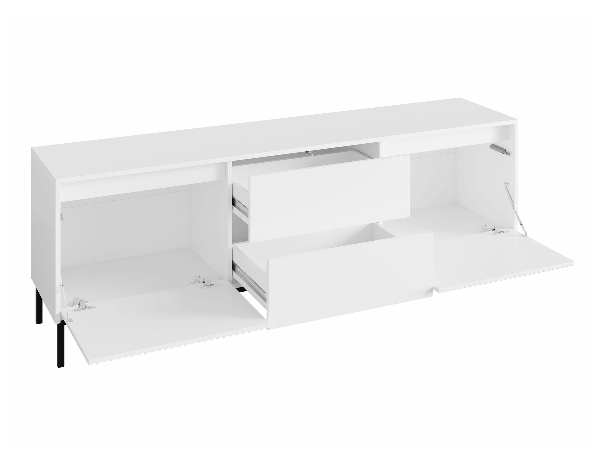 Conjunto de salón Comfivo Delruva II (Blanco)