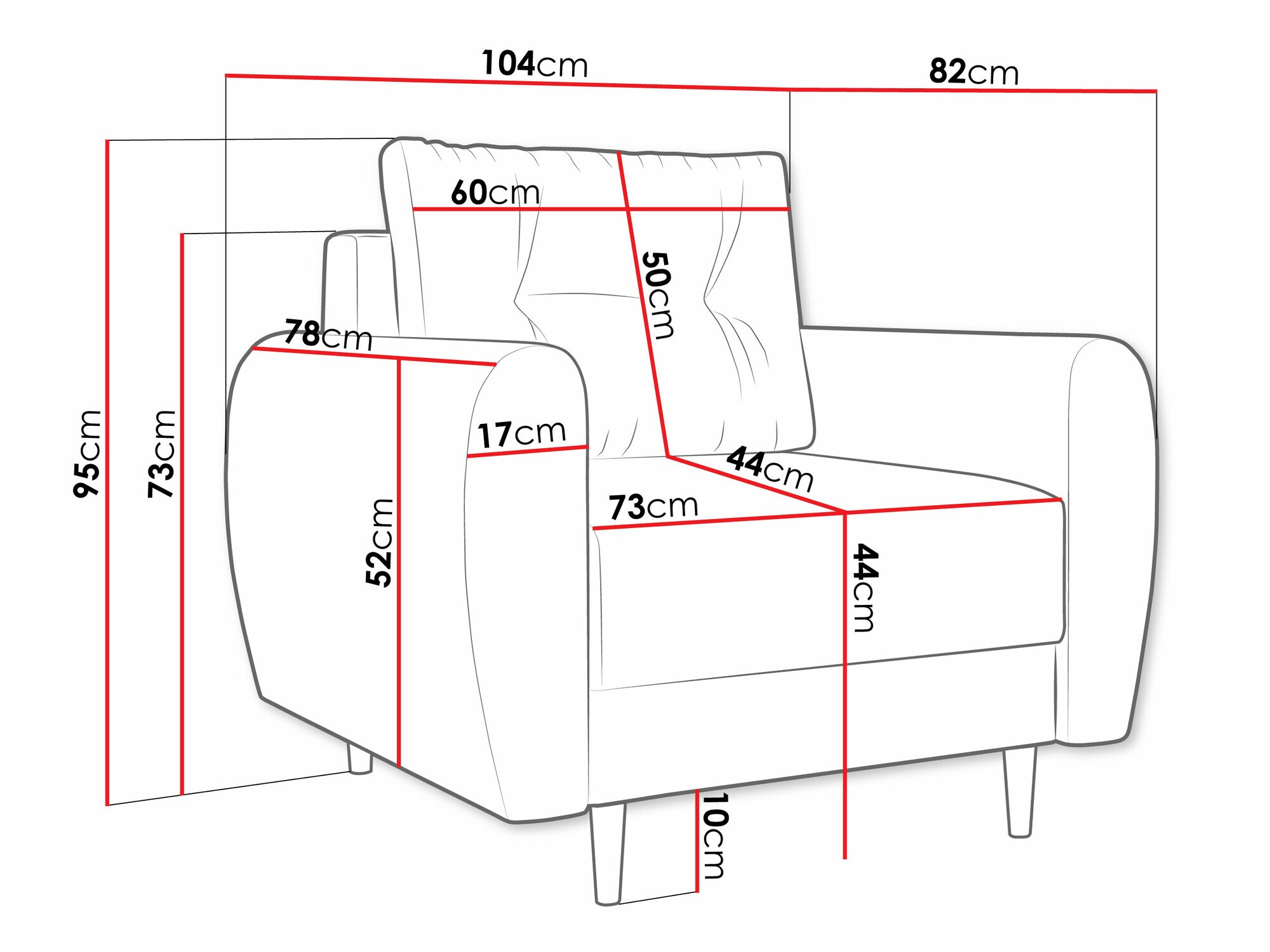 Sillón Memphis 144 (Itaka 10)