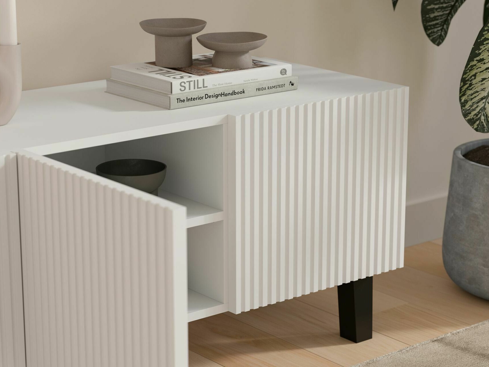 Mueble TV Springfield 280 (Blanco)