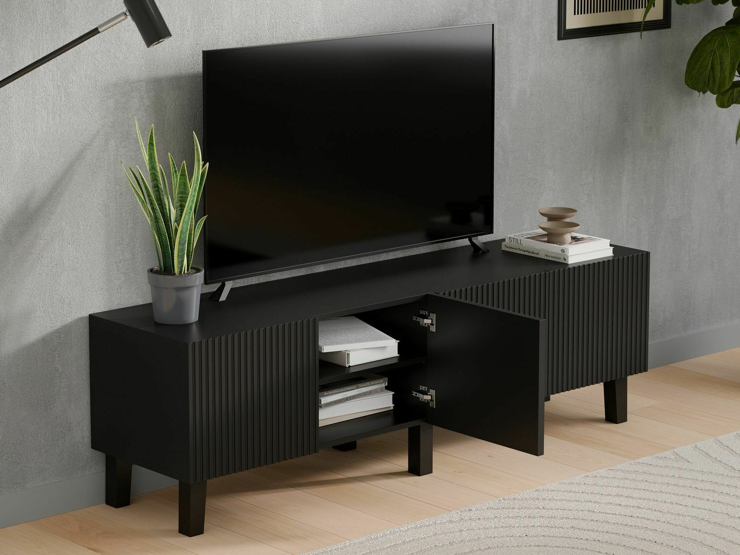Mueble TV Springfield 280 (Negro)