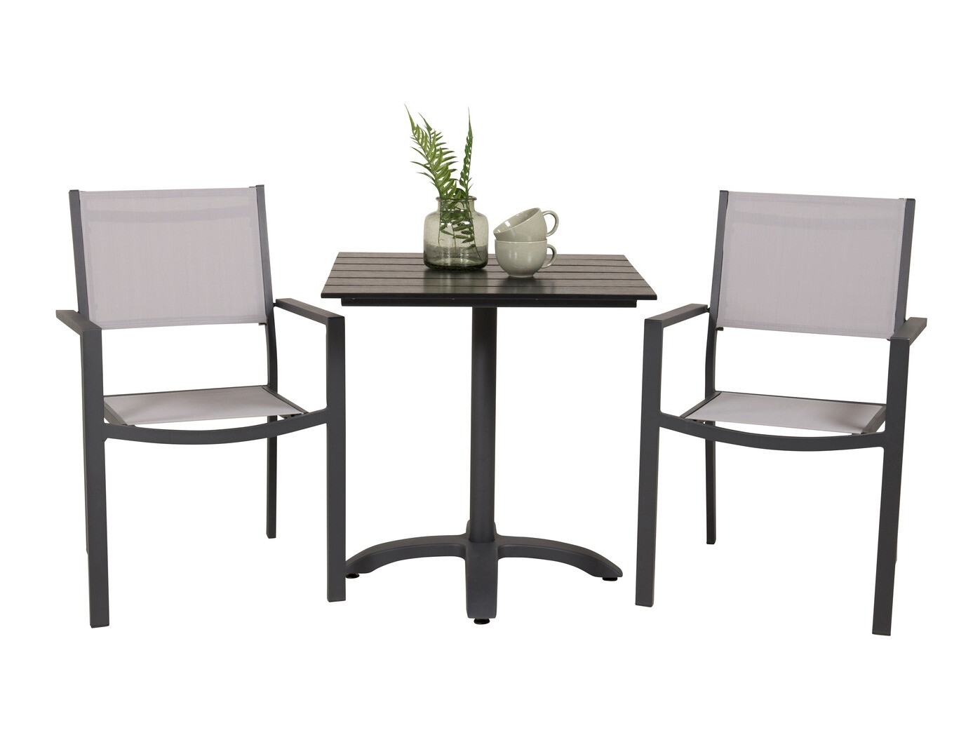 Conjunto de terraza Dallas 4407 (Gris claro)