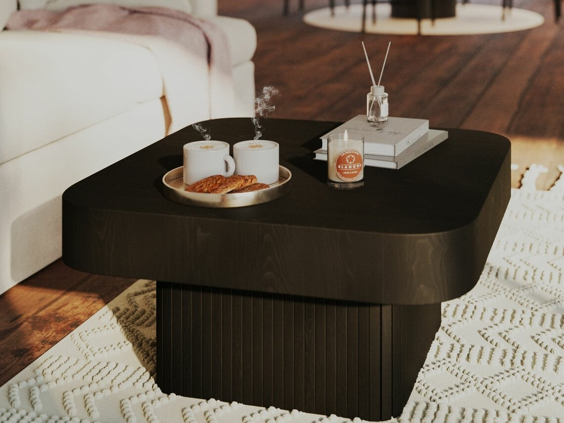 Mesa de centro Evarleva 107 (Negro)