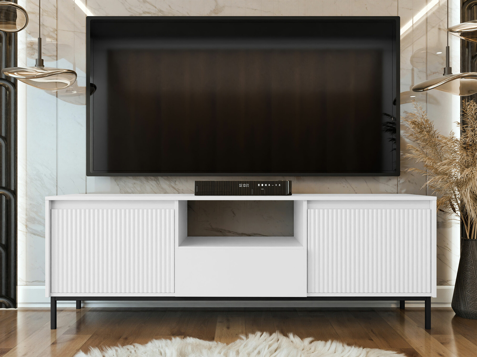 Mueble TV Comfivo Delruva 103 (Blanco)