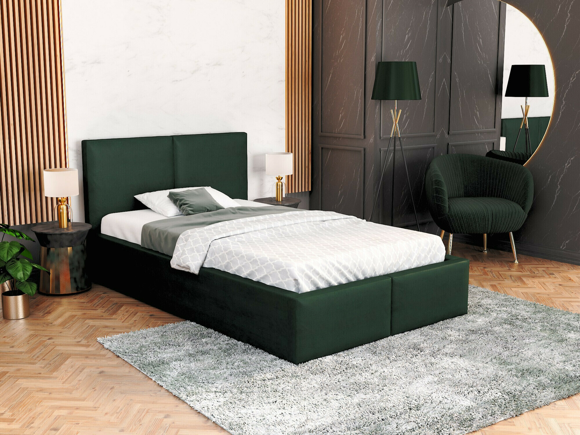 Cama Fairfield 109 (Verde)