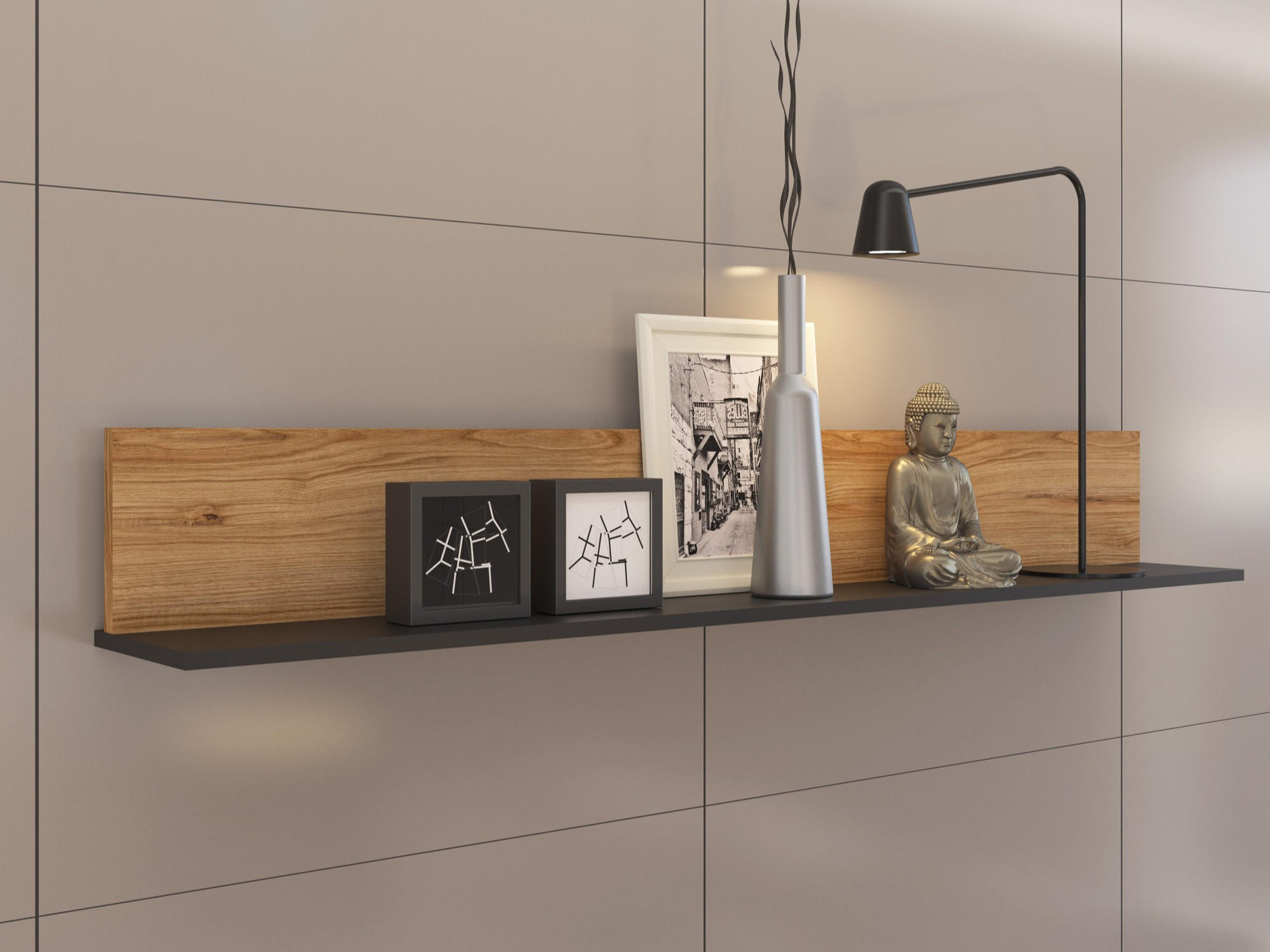 Estantería de pared Livflou 104