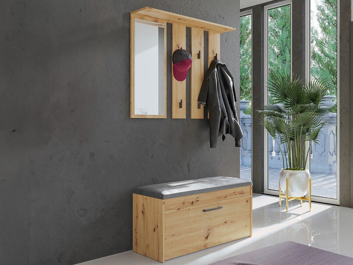 Conjunto para recibidor Mandeville 218 (Roble Artisan)