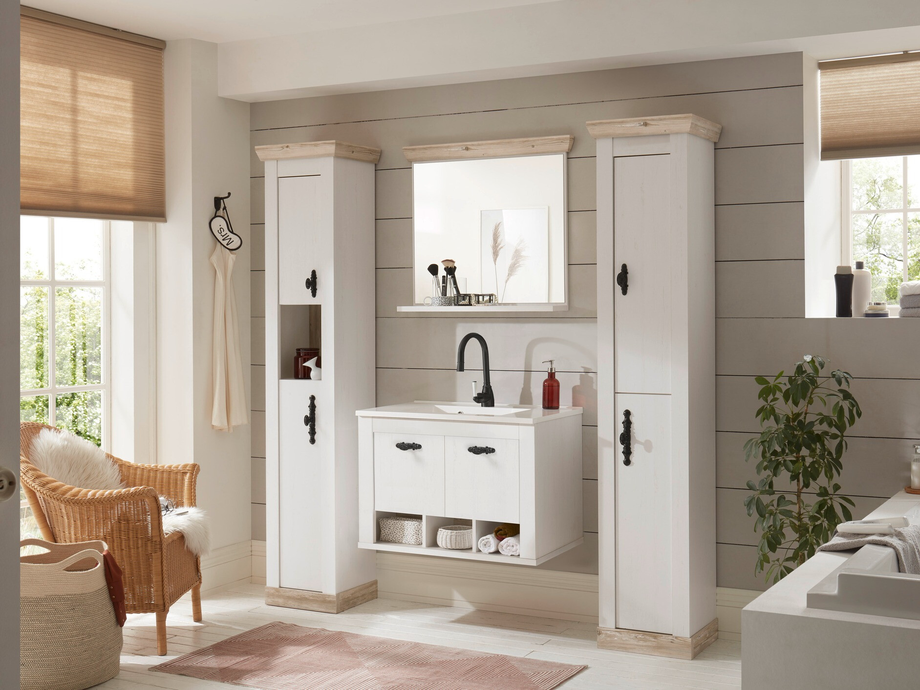 Armario de pie para baño Daltori 138