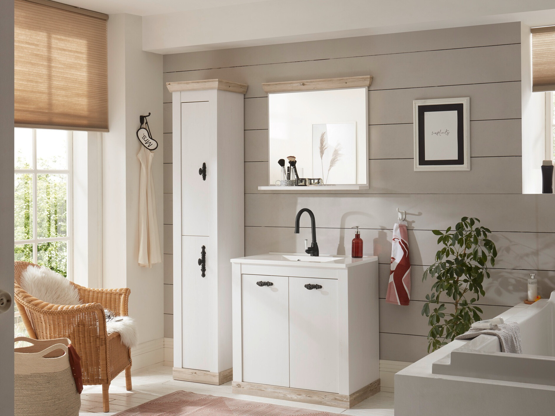 Conjunto de mueble de baño Daltori 150 (Si)