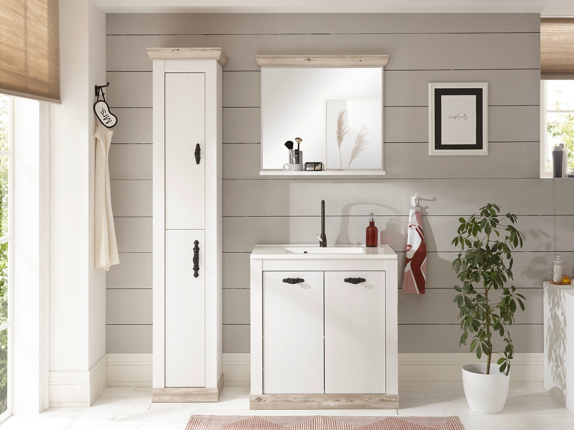 Conjunto de mueble de baño Daltori 150 (Si)