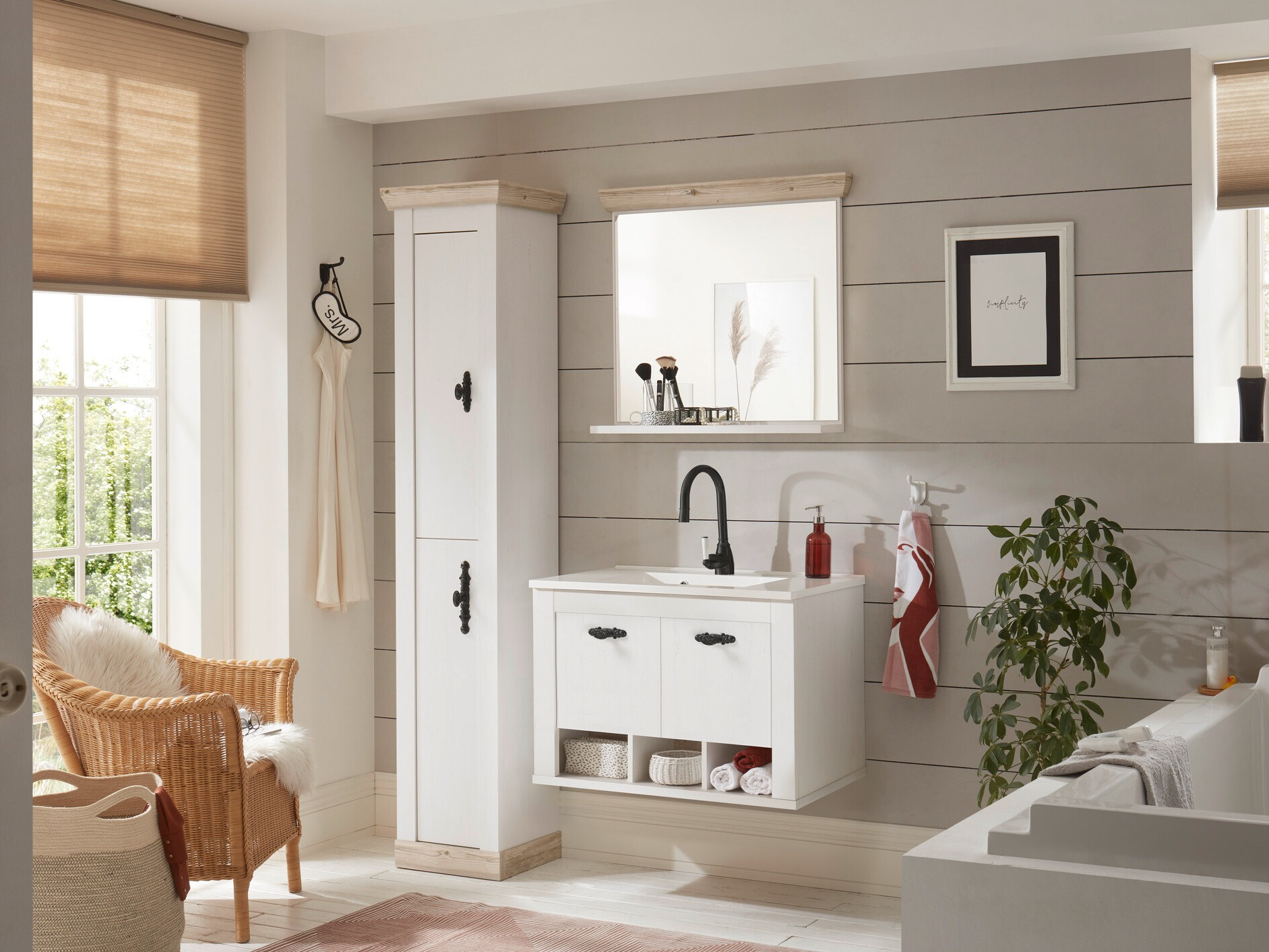 Conjunto de mueble de baño Daltori 154 (Si)