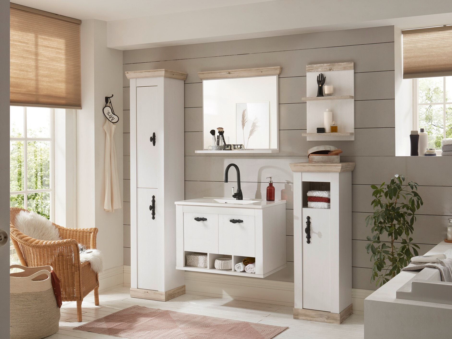 Conjunto de mueble de baño Daltori 156 (Si)