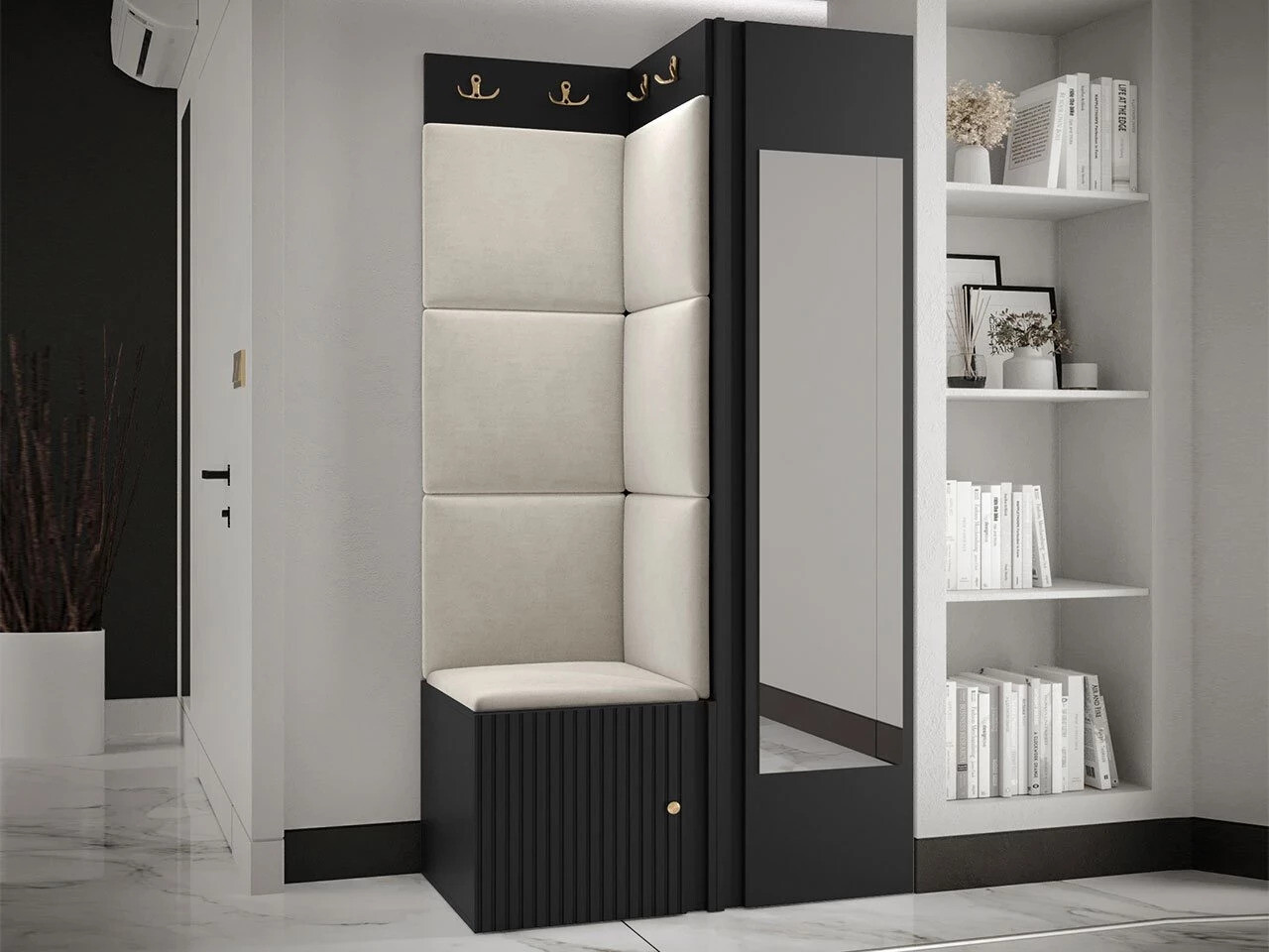 Conjunto para recibidor Hartford 391 (Manila 02)