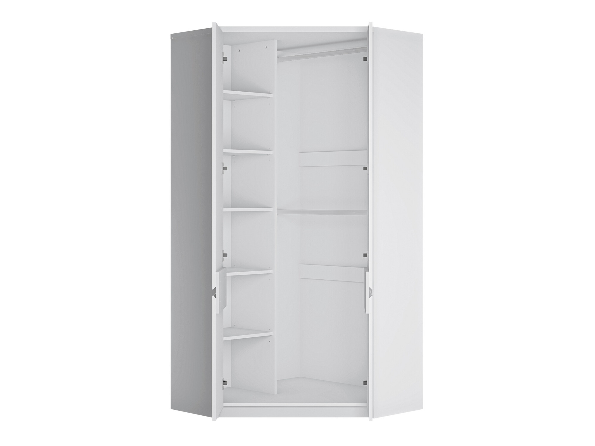 Armario de rincón Merfere 101 (Blanco)