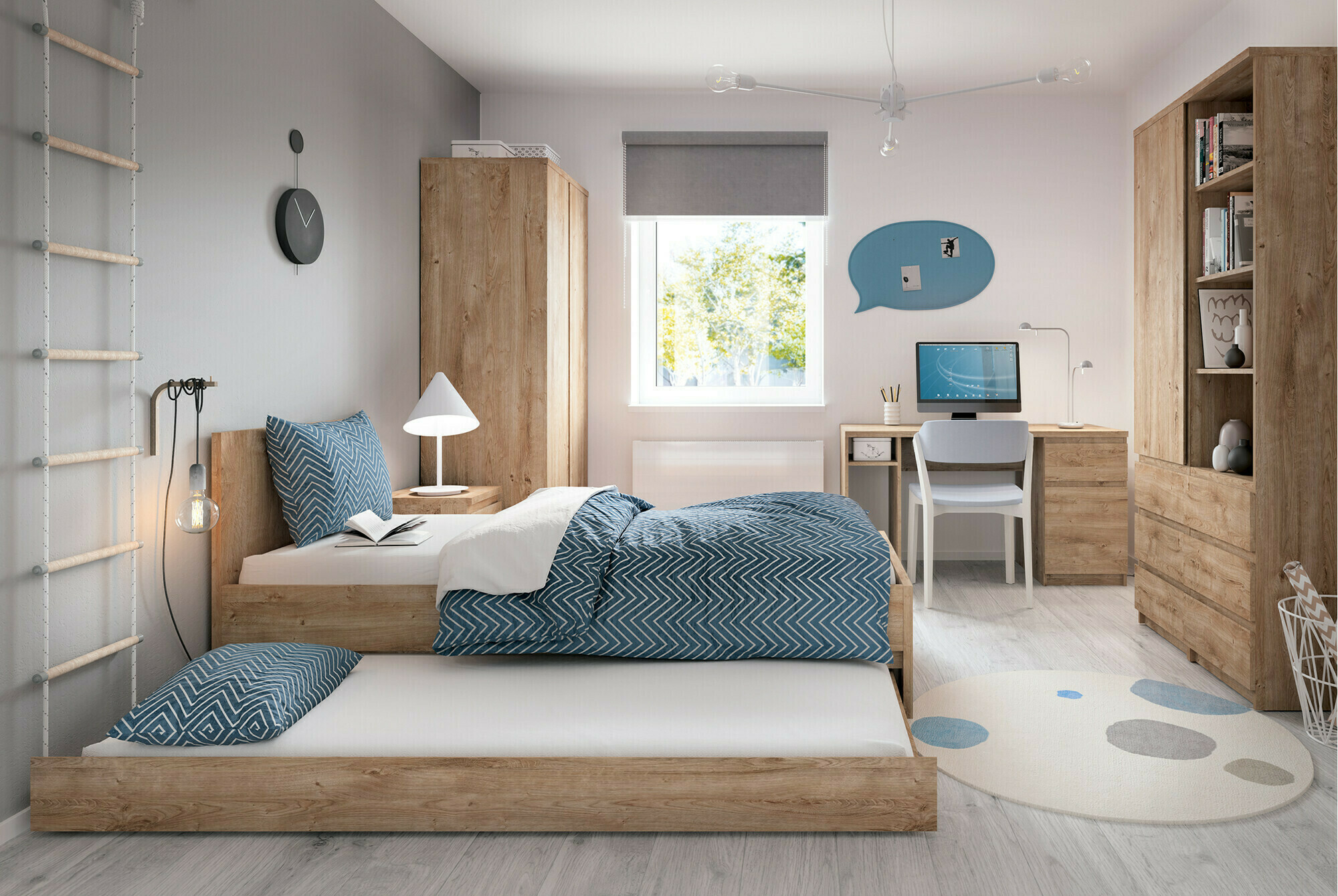 Almacenaje Merfere 106 (Roble)