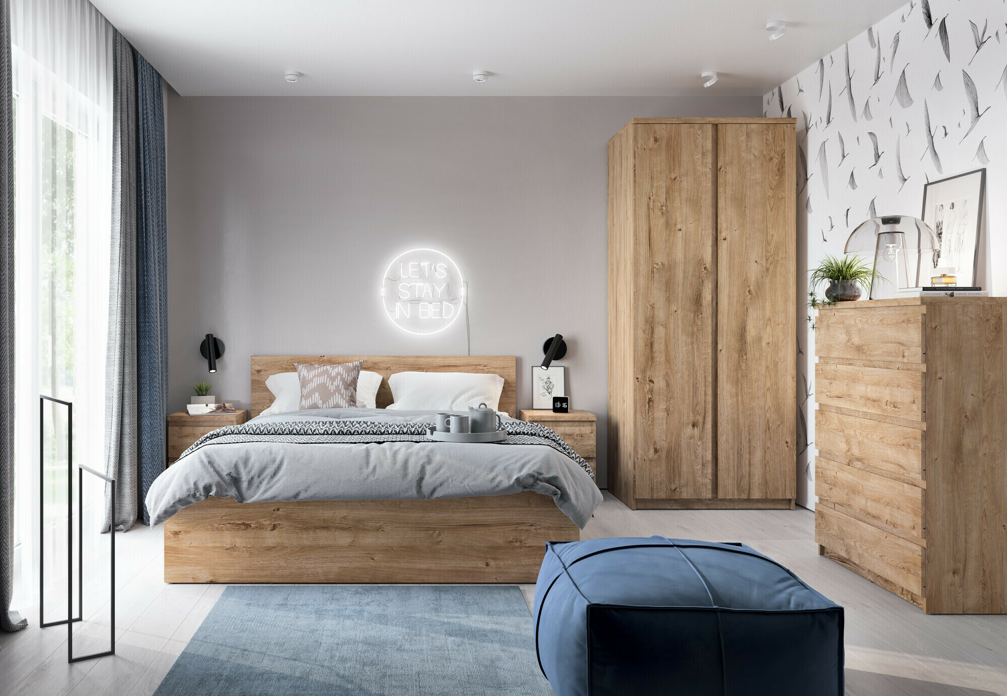 Almacenaje Merfere 106 (Roble)