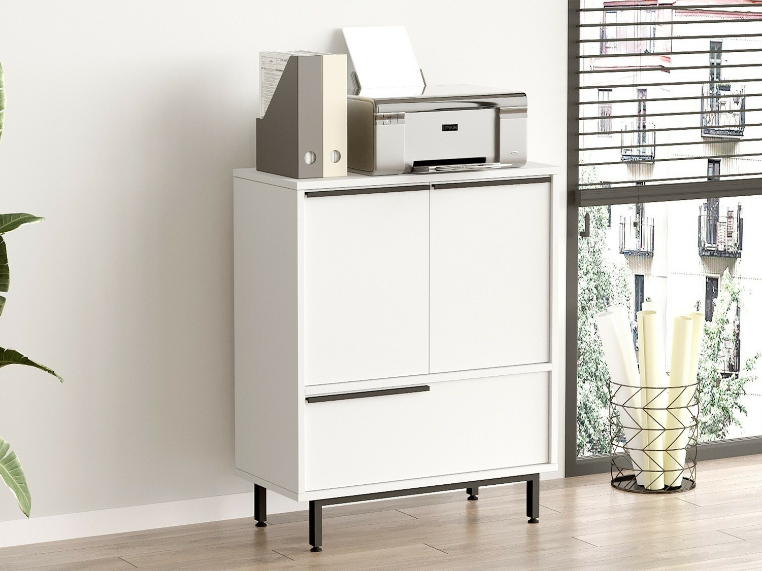 Aparador Fertore 107 (Blanco)