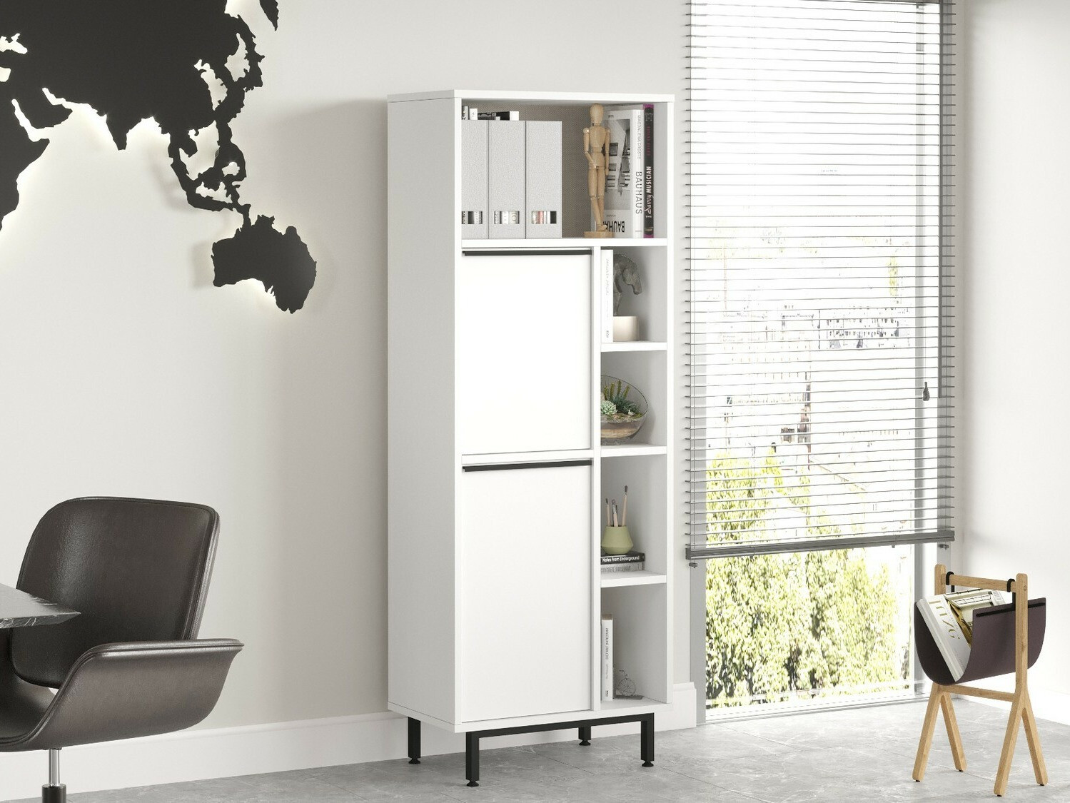 Estantería Fertore 109 (Blanco)