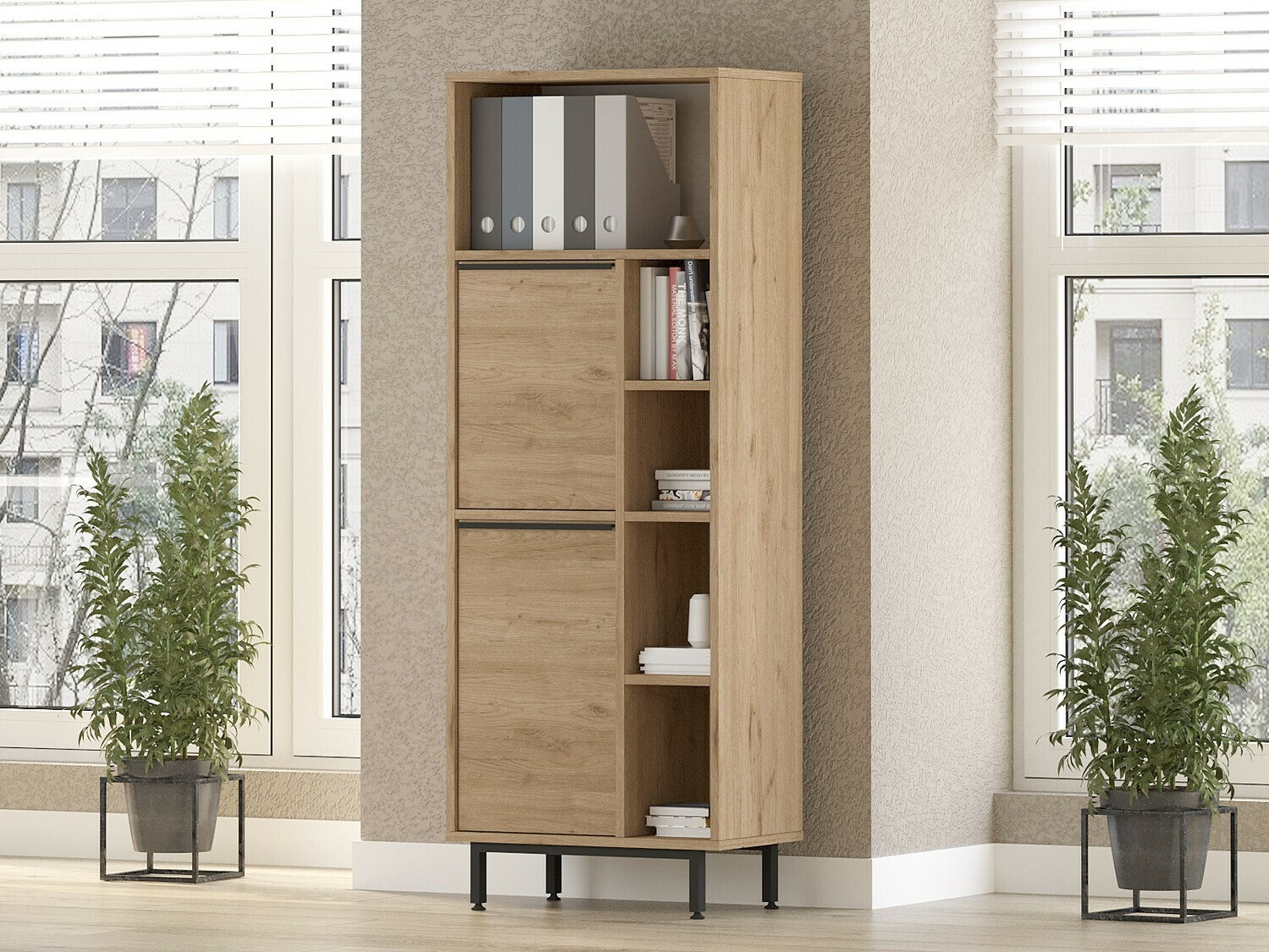 Estantería Fertore 109 (Nogal)