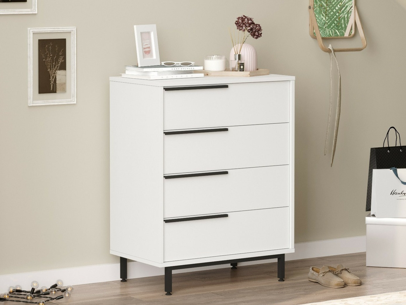 Cómoda Fertore 116 (Blanco)