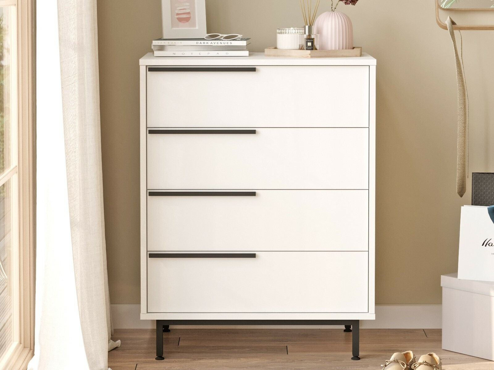 Cómoda Fertore 116 (Blanco)